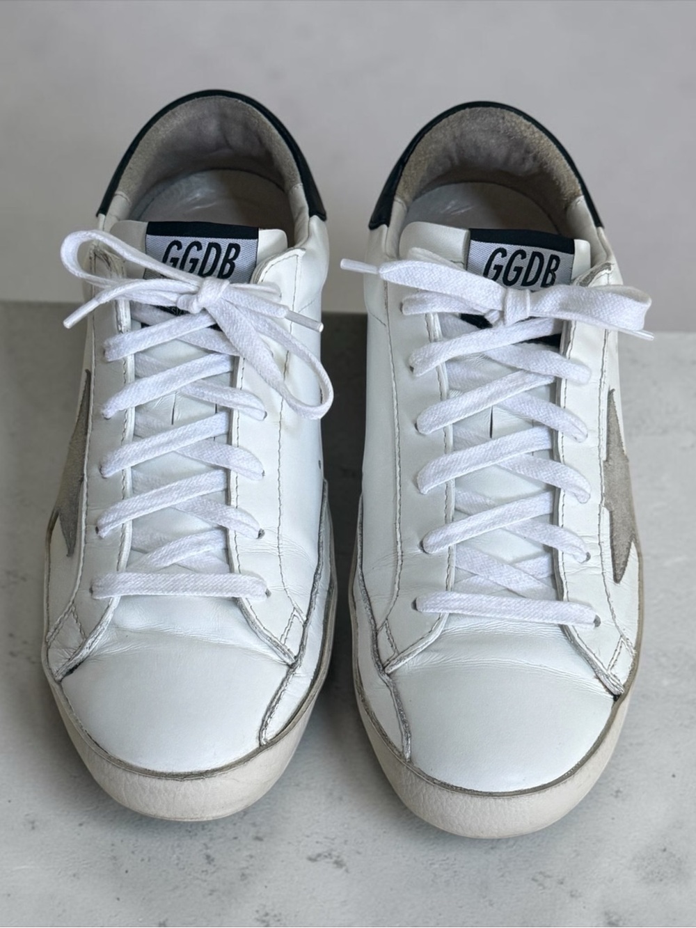 Golden Goose Women’s Superstar White Leather Sneakers! Size 38 EUR/ 8 (US) COA! - Picture 4 of 13